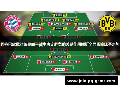 阿拉巴欧冠对阵曼联一战中决定胜负的关键作用解析全面影响比赛走势